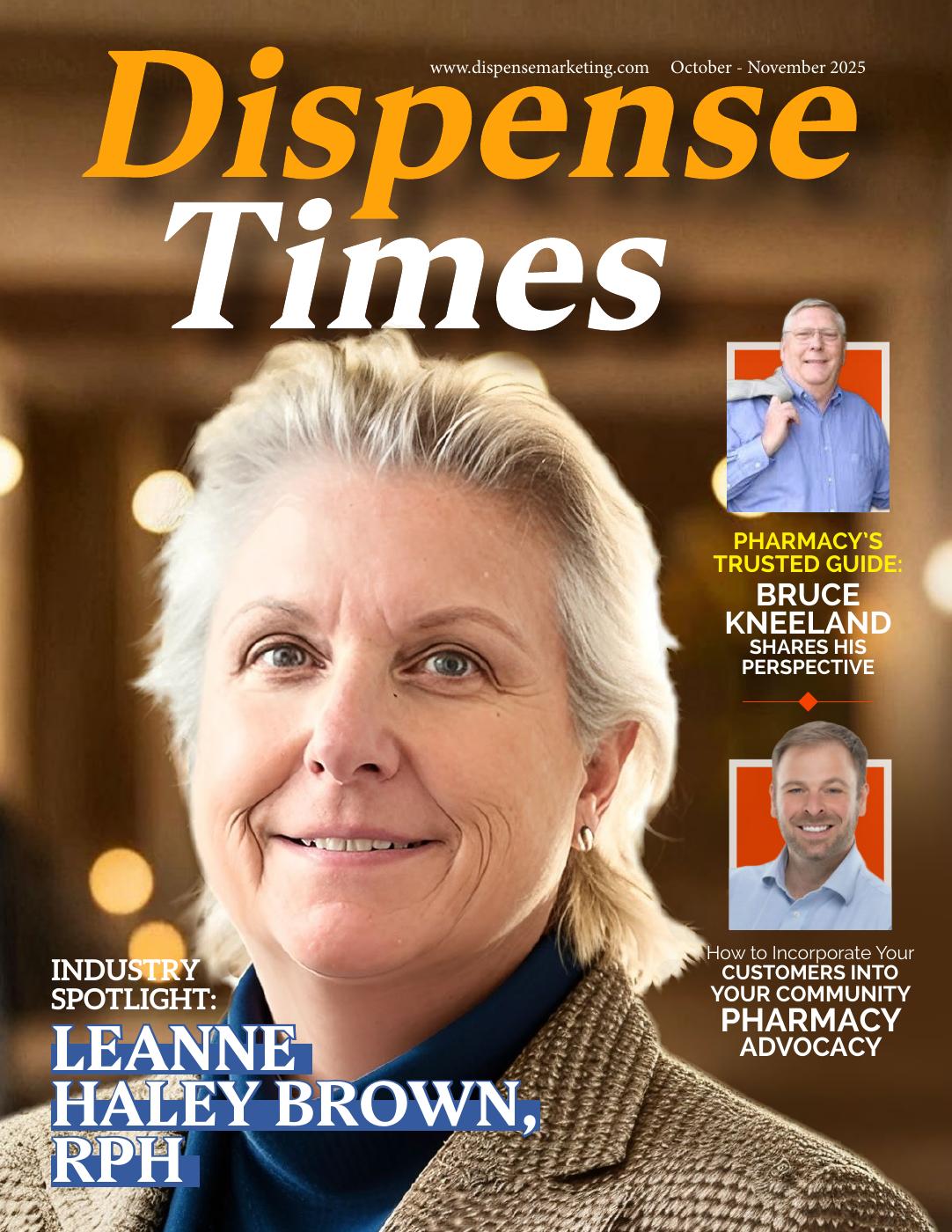 Dispense Times Magazine - October/November 2025 cover