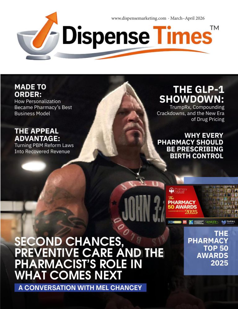 Dispense Times Magazine – March–April 2026 Issue – Pharmacy’s Next Era Starts Now