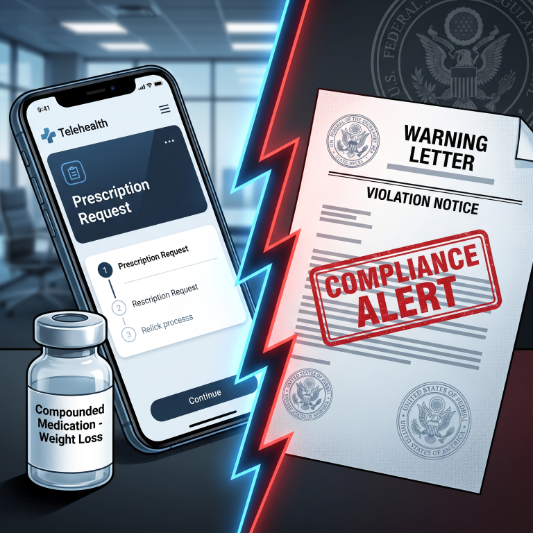 The FDA’s Crackdown on Telemedicine: Key Violations in Compounded Weight Loss Drug Marketing