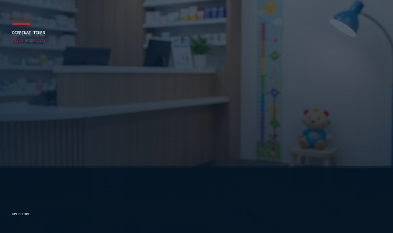 Pharmacy receiving area with serialized product scanning and DSCSA documentation checklist