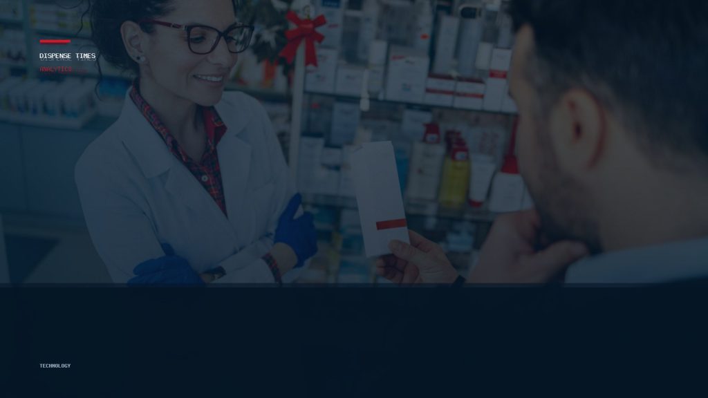 Pharmacy analytics dashboard showing workflow, inventory, and reimbursement signals