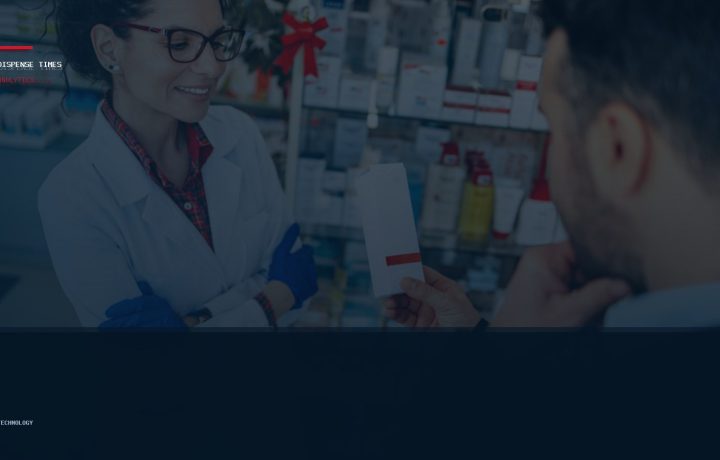Pharmacy analytics dashboard showing workflow, inventory, and reimbursement signals