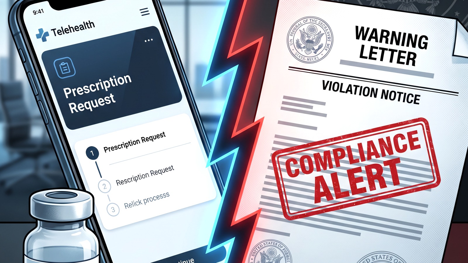 The FDA’s Crackdown on Telemedicine: Key Violations in Compounded Weight Loss Drug Marketing editorial image