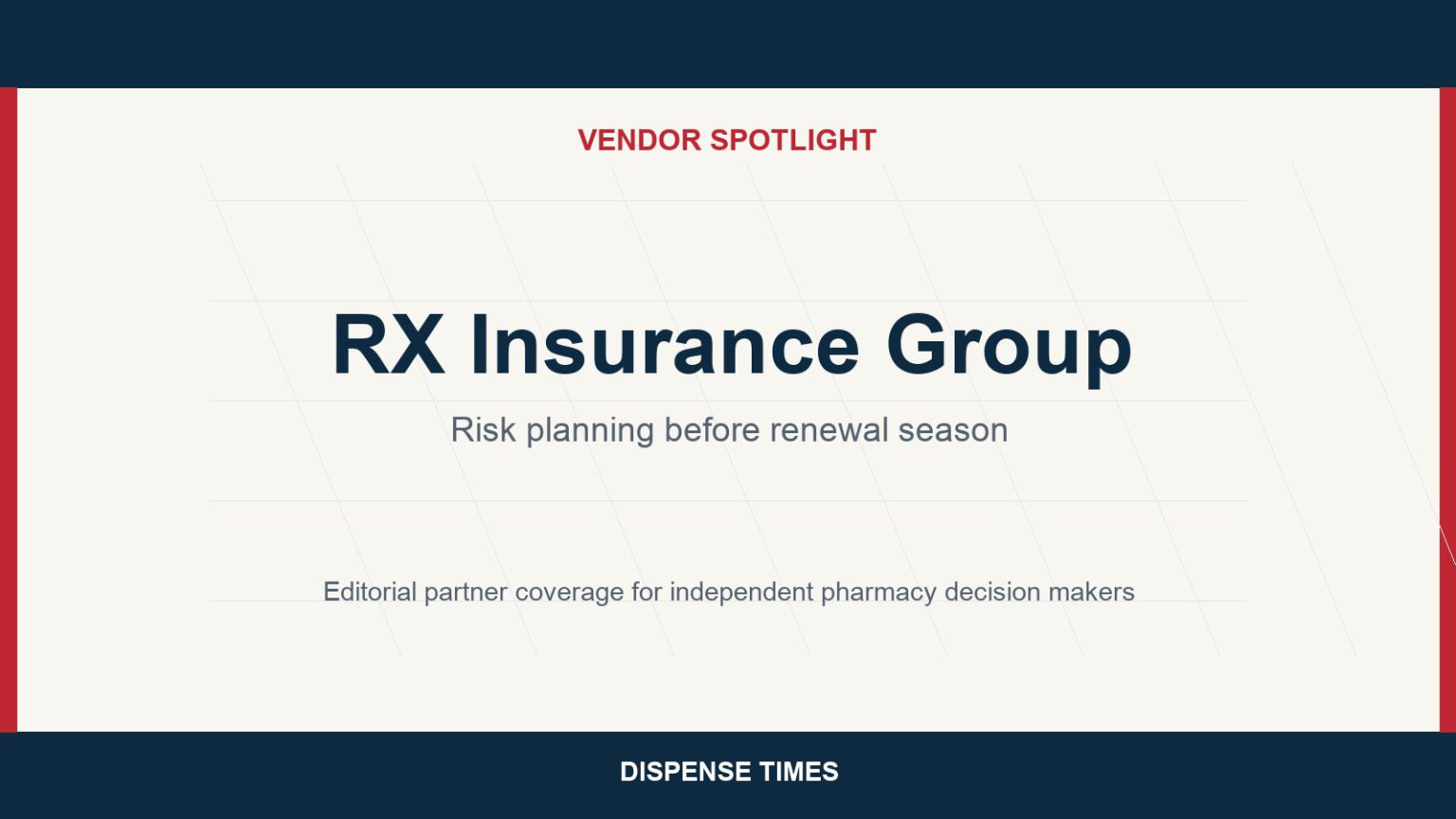 RX Insurance Group Spotlight: Risk Planning Before Renewal Season ...