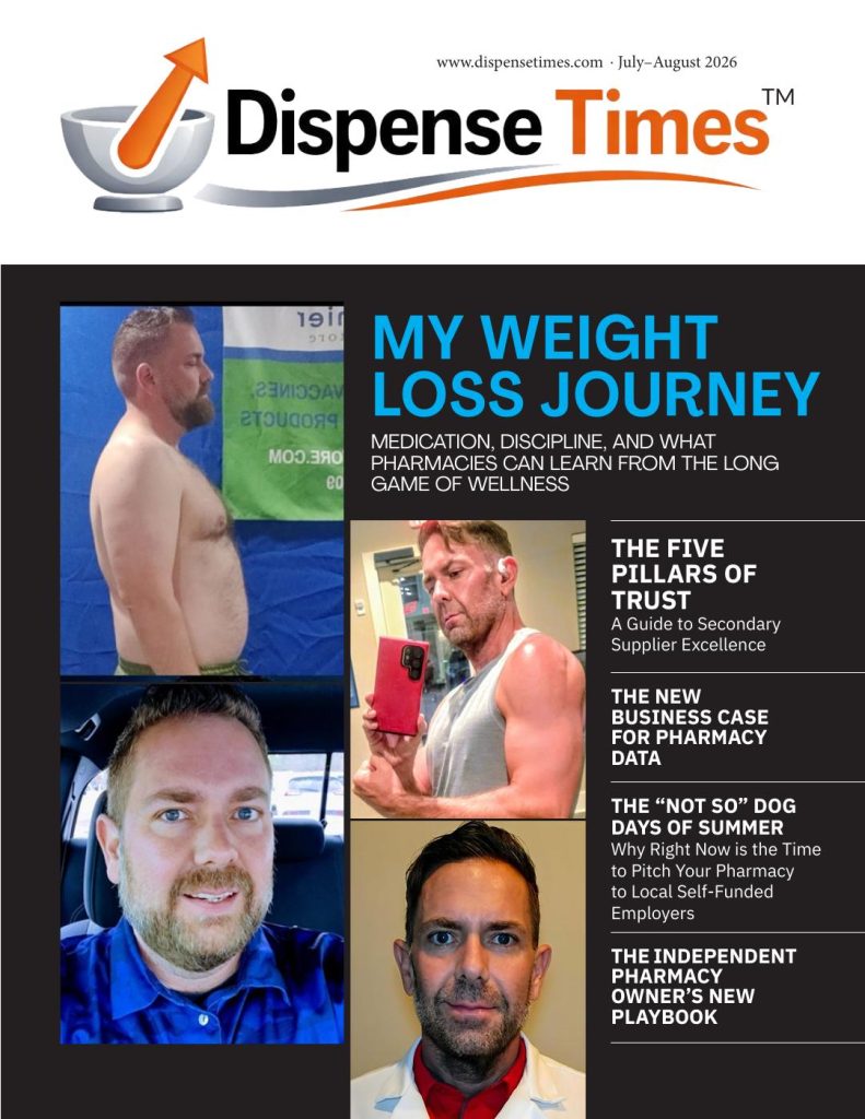 Dispense Times Magazine July–August 2026 cover