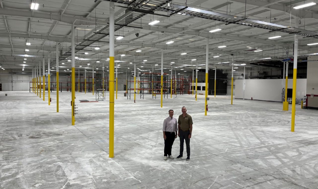 KeySource expanded distribution center interior